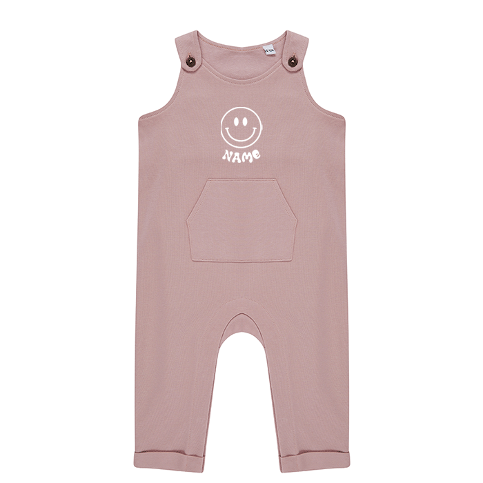 Infant Dungarees - Smiley