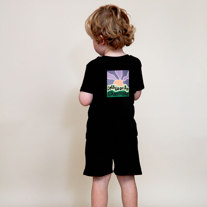 Organic T-Shirt & Shorts Set - Adventurer